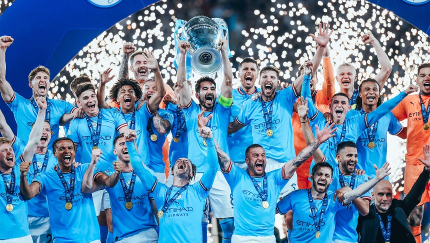 Manchester City Şampiyonlar Ligi Şampiyonu Oldu