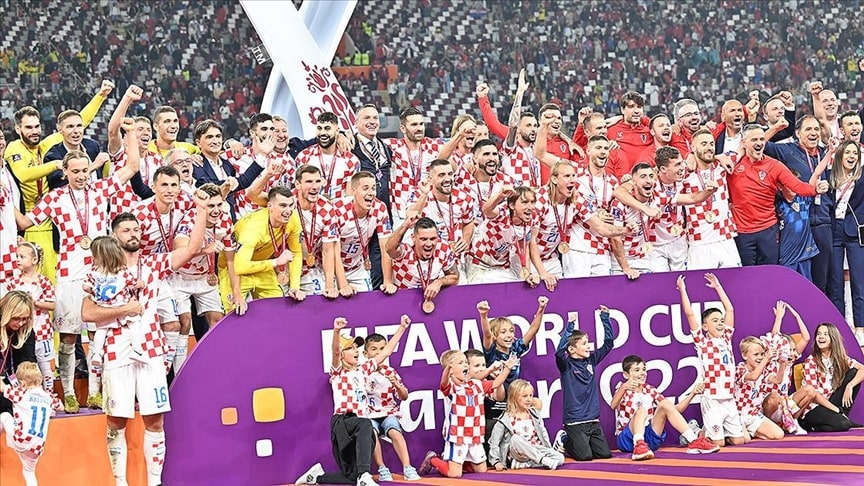 2022 Dünya Kupası’nın Üçüncüsü Hırvatistan