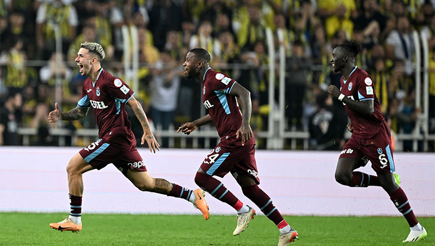 Trabzonspor 26 Yıl Sonra Kadıköy’de 3 Puan Aldı