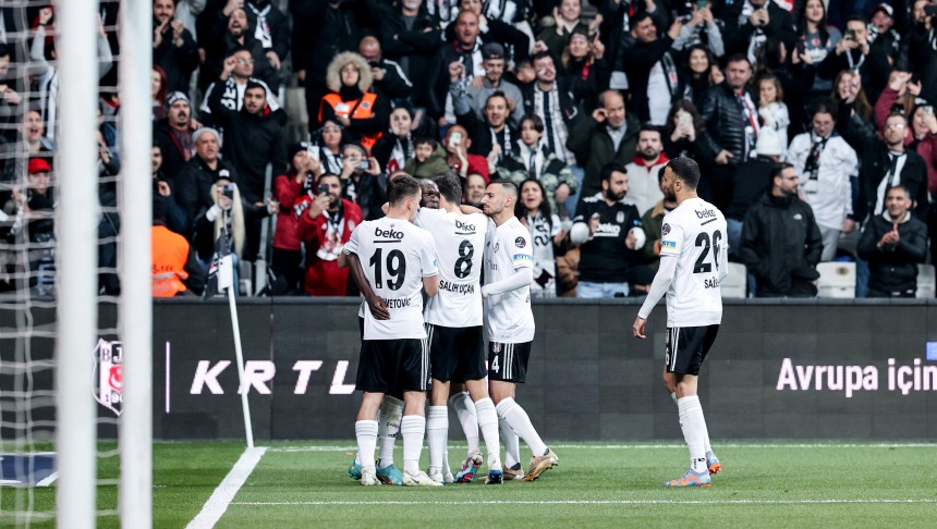 Beşiktaş Galibiyet Serisini 5 Maça Çıkardı