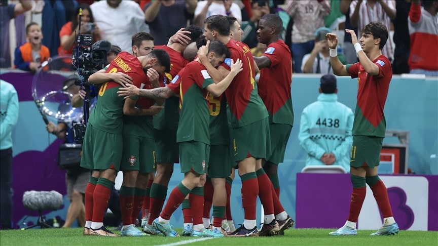 Portekiz 6 Golle Çeyrek Finalde