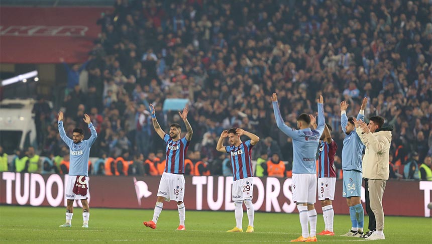 Dev Maçta Kazanan Trabzonspor