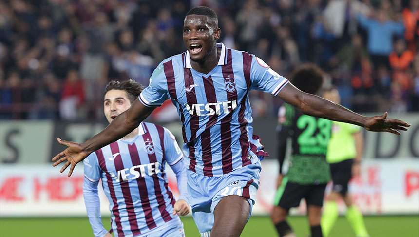 Trabzonspor Onuachu ile Kazandı 