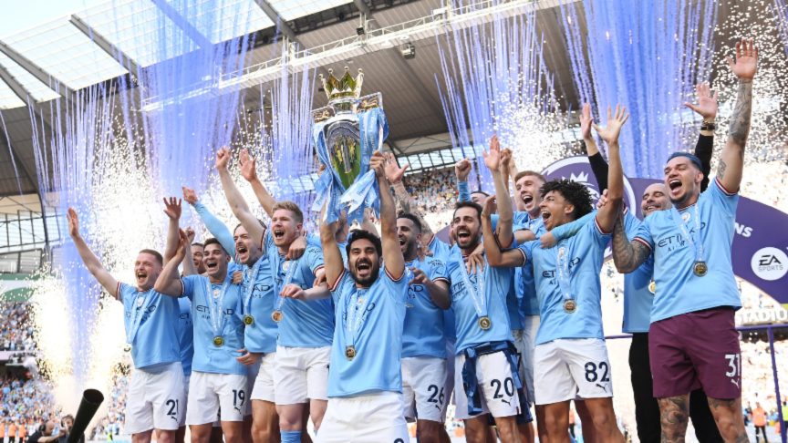 Manchester City Premier League Şampiyonu