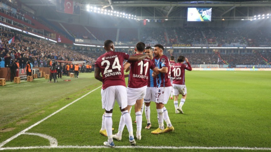 Trabzonspor’dan Çok Önemli 3 Puan