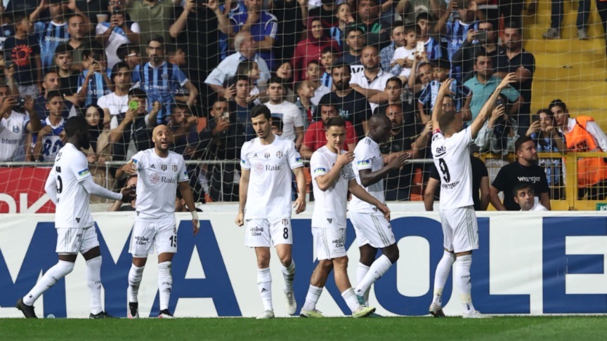 Beşiktaş Adana Demirspor Deplasmanında 4 Golle Kazandı