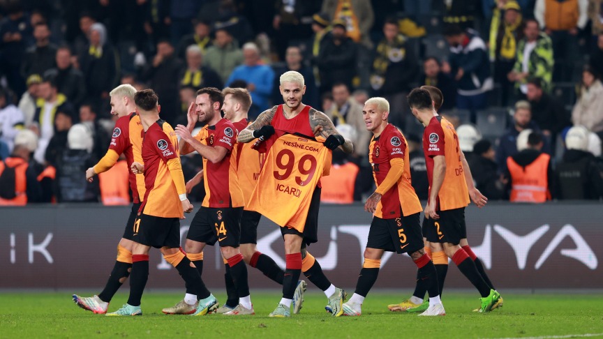 Galatasaray Kadıköy’de 3 Puanı 3 Golle Aldı