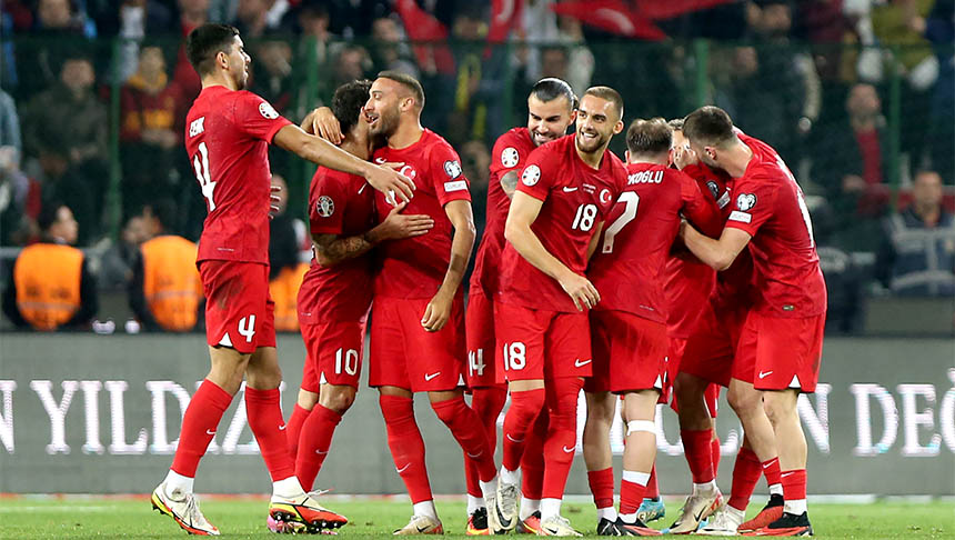 Türkiye EURO 2024 Biletini Kaptı