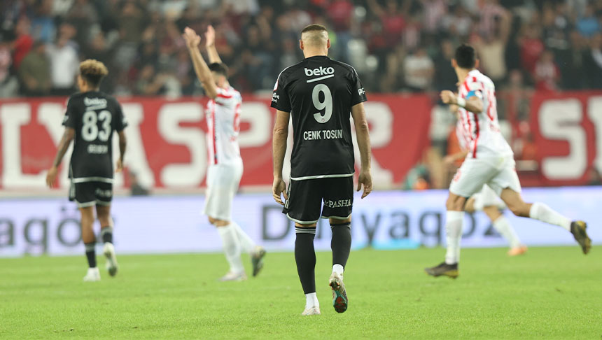 Beşiktaş Antalya Deplasmanında Mağlup Oldu